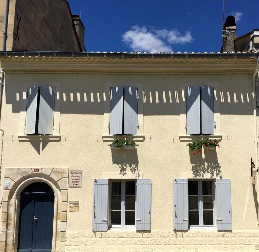 La Maison Du Bourg B&B Puisseguin Eksteriør billede